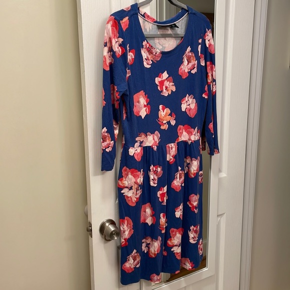 Cynthia Rowley Dresses & Skirts - Cynthia Rowley blue dresses with pink flowers